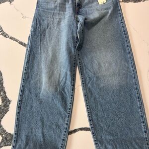 Casual Blue Boyfriend Jeans